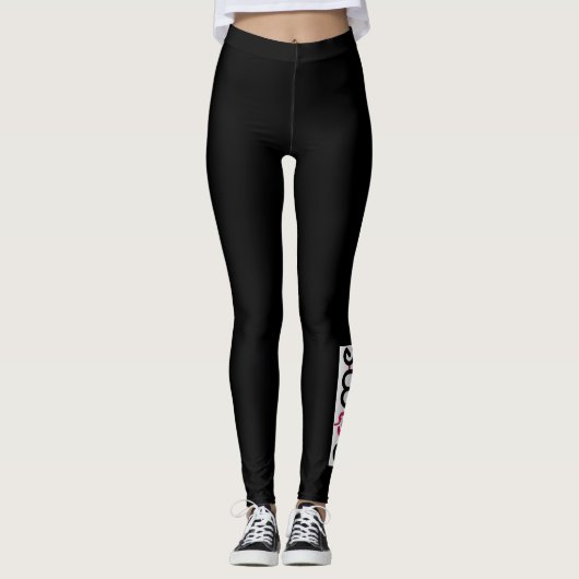 Schwarze Legierung Leggings (Vorderseite)