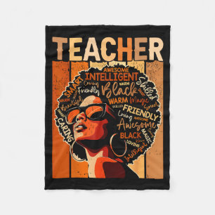 Schwarze Lehrer Magie Schwarze Geschichte Monat Af Fleecedecke
