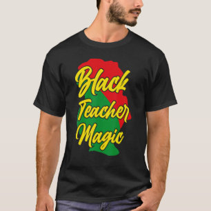 Schwarze Lehrer-Magie T-Shirt