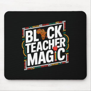 Schwarze Lehrerin Magie Afro Schwarze Geschichte M Mousepad