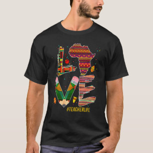 Schwarze Lehrermagie Melanin Lehrer Schwarze Gesch T-Shirt