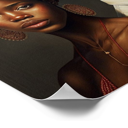 'Schwarze Liebe 2' Poster (Ecke)