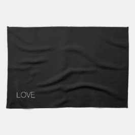 Schwarze Liebe - die schwarze Reihe Handtuch