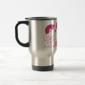 SCHWARZE LIEBE IN PINK REISEBECHER (Links)