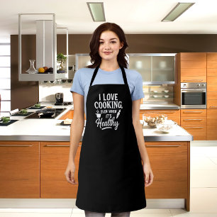 Schwarze Liebe Kochen Humor Spaß Schürze