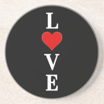 Schwarze LIEBE Moderne Tredny Schwarz/Weiß