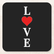 Schwarze LIEBE Moderne Tredny Schwarz/Weiß