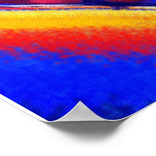 Schwarze Liebe Poster (Ecke)