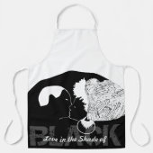 SCHWARZE LIEBE SCHÜRZE (Vorderseite)