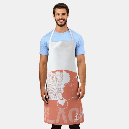 SCHWARZE LIEBE SCHÜRZE (Getragen)