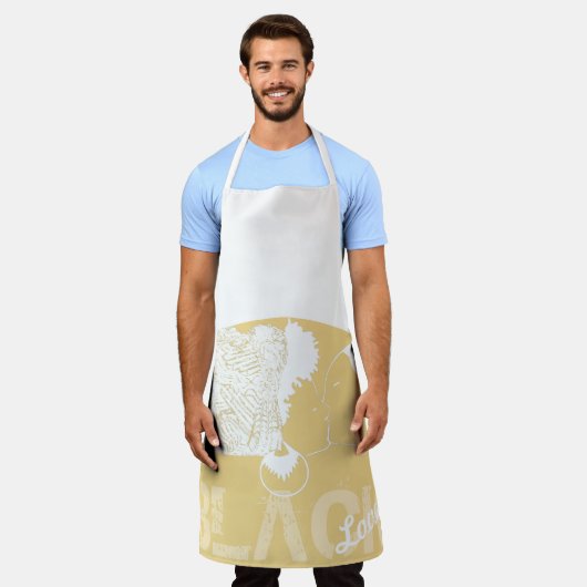 SCHWARZE LIEBE SCHÜRZE (Getragen)