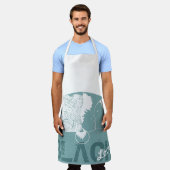 SCHWARZE LIEBE SCHÜRZE (Getragen)