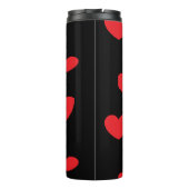Schwarze Liebe Thermosbecher (Rückseite)