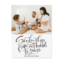 Schwarze Liebe von unserer Blase zu deinem Foto