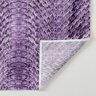 Schwarze Lila Viper Faded Snakeskin Hintergrund Wandteppich
