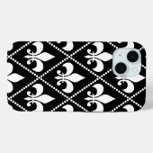 Schwarze Lilie Case-Mate iPhone Hülle (Rückseite (Horizontal))