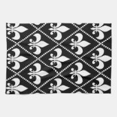 Schwarze Lilie Küchentuch (Horizontal)