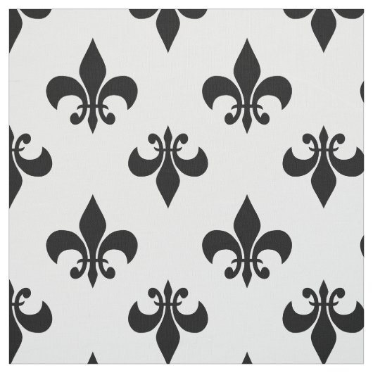 schwarze Lilie Stoff (Muster)