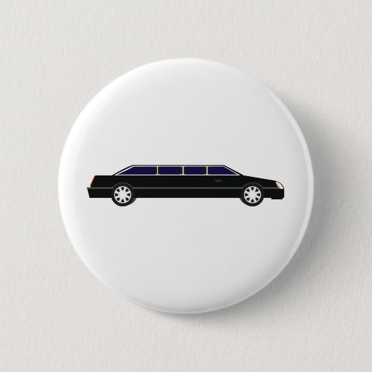 Schwarze Limousine Button (Vorderseite)