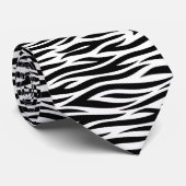 Schwarze Linien Krawatte (Gerollt)