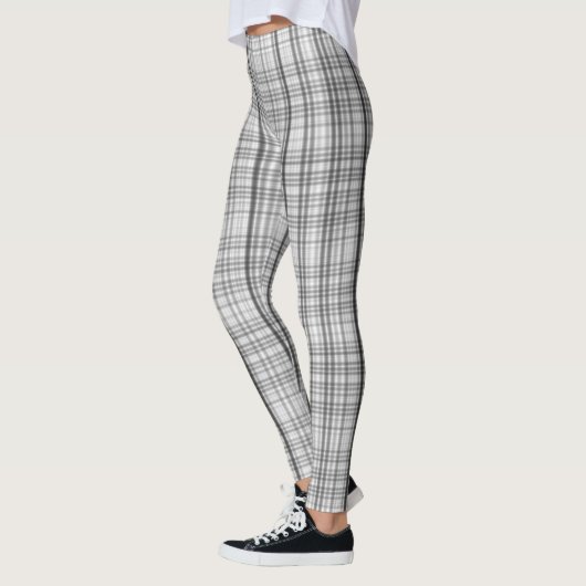 schwarze Linien Leggings (Links)