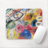 Schwarze Linien Mousepad (Mit Mouse)