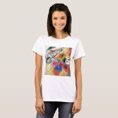 Schwarze Linien T-Shirt (Vorne ganz)