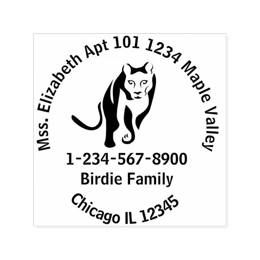 Schwarze Lioness Königin des Nils Permastempel (Design)