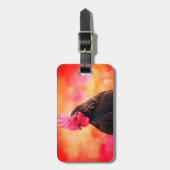 Schwarze Liste - Personalisierbar Gepäckanhänger (Vorderseite vertikal)