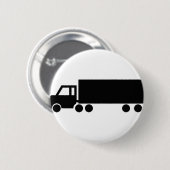 schwarze LKW-Ikonen Button (Vorne & Hinten)
