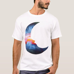 Schwarze Loch-Ausflüsse - Farbkonzept eines Künstl T-Shirt