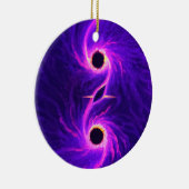 Schwarze Löcher Keramik Ornament (Rechts)