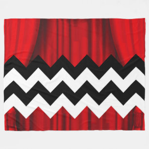 schwarze Lodge Chevron Decke