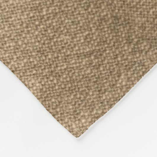 Schwarze Lorbeer-Brown-Webart - personalisiert Fleecedecke (Ecke)