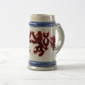 "Schwarze Löwe" Bierglas (VorderseiteRechts)