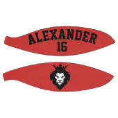 Schwarze Löwe mit Krone Basketball (Panele)