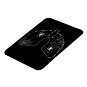 Schwarze Lungenspinnen | Halloween Spider Magnet (Linke Seite)