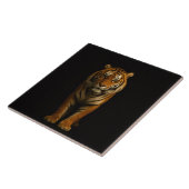 Schwarze Luxe-Fliese mit Noble Tiger Fliese (Seite)