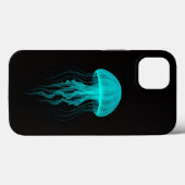 Schwarze Luxus-iPhone 13-Hülle mit leuchtenden Qua Case-Mate iPhone Hülle (Rückseite (Horizontal))