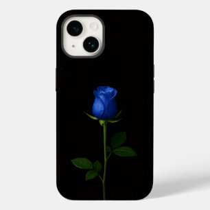 Schwarze Luxus-iPhone 14 Hülle Mate, Mitternachtsb