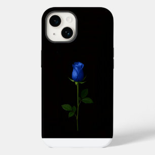 Schwarze Luxus-iPhone 14 Hülle Mate, Mitternachtsb iPhone 14 Hülle