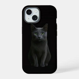 Schwarze Luxus-iPhone 15 Case-Mate mit Russisch Bl iPhone 15 Hülle