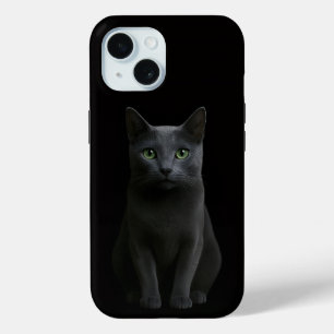 Schwarze Luxus-iPhone 15 Case-Mate mit Russisch Bl iPhone Hülle