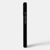 Schwarze Luxus-iPhone 16 Case-Mate in Russisch Bla iPhone Hülle (Rückseite / Links)