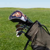 Schwarze Mädchen Golf Headcover (In SItu)
