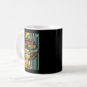 Schwarze Mädchen Gott sagt ich bin Schwarz Monat d Kaffeetasse (Vorderseite Links)