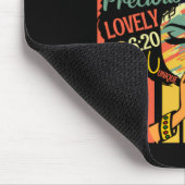 Schwarze Mädchen Gott sagt ich bin Schwarze Geschi Mousepad (Ecke)