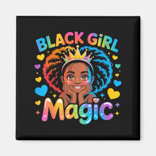 Schwarze Mädchen Magie Afrikanische Mädchen Hbcu Magnet