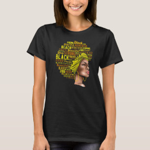Schwarze Mädchen Magie Inspirierte Schwarze Frau Z T-Shirt