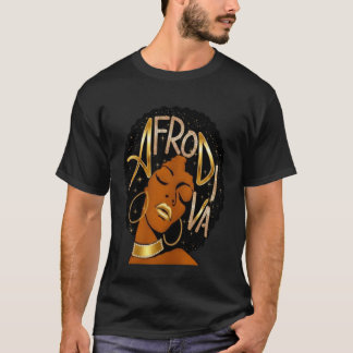 Schwarze Mädchen Magie Saftige Lippen Schwarze Fra T-Shirt